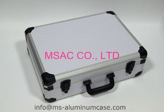 白いアルミニウム貯蔵の箱、アルミニウム携帯用ケース460 x 335 x 120mm