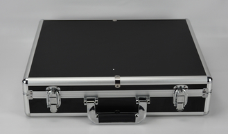 黒いアルミニウム用具の携帯用ケース400*360*200mmの販売のためのアルミニウム用具のブリーフケース