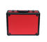 PUの革表示およびパッキング用具のライト級選手が付いている赤いアルミニウム工具箱